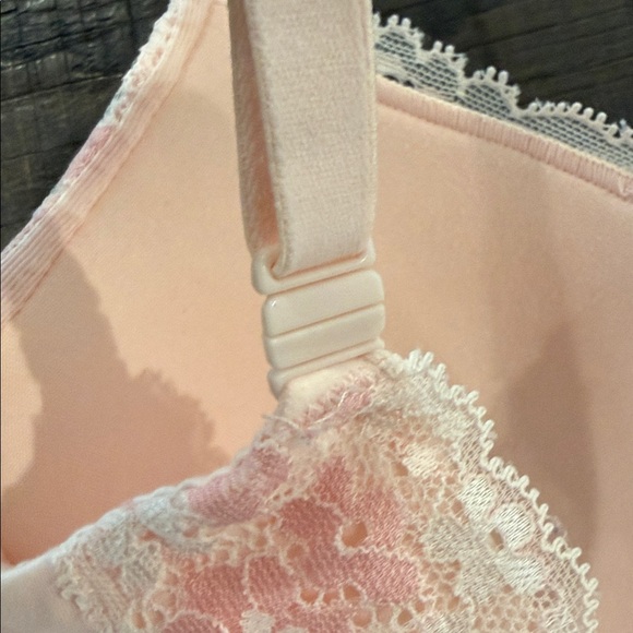 Victoria’s Secret Body by Victoria Lined Demi Pink Lace Underwire Criss Cross - Picture 13 of 15